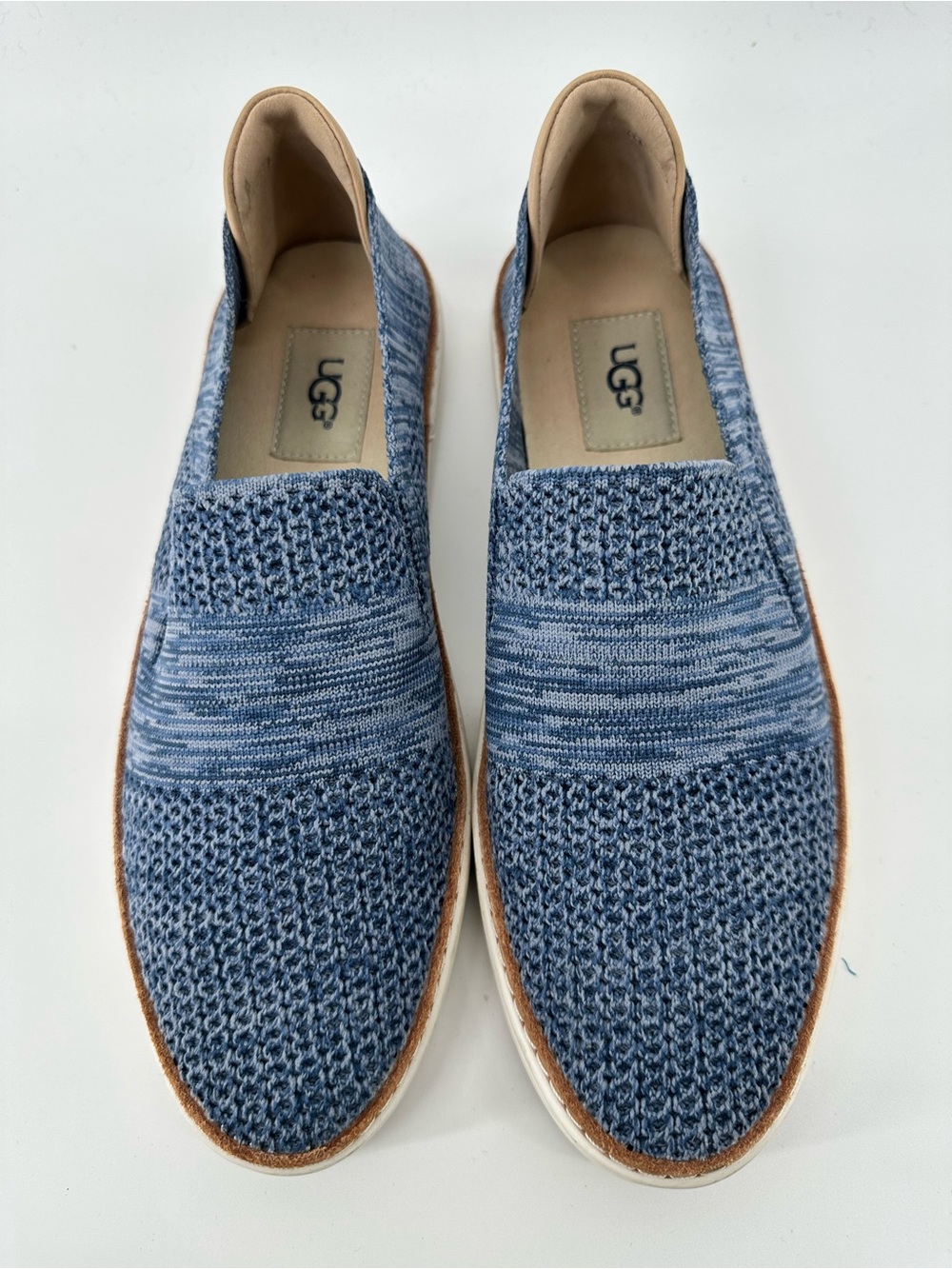 UGG Sammy Chevron Slip-On Deck Shoes Women’s Size 8 NWOT Casual Comfort Sneakers